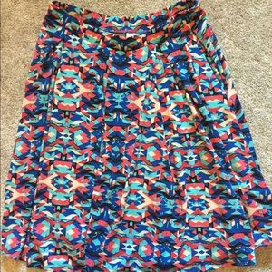 LuLaRoe Madison skirt with pockets!